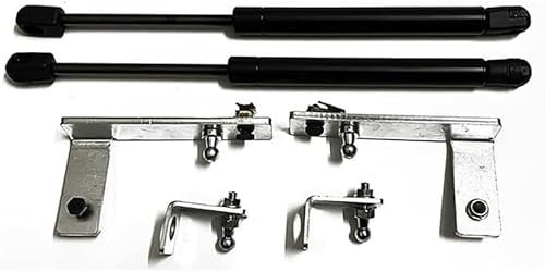 ZXFENG Für Jaguar XK8 Convertible(QDV) [1996-2005](OEM.HJA2500AB)-66.9cm Auto Frontmotor Motorhauben Dämpfer Stoßdämpfer Shock Hood Strut Gasfeder Dämpfer Motorhaube