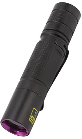 Lampe de Poche à Lumière Noire , 365 Nm, Lampe de Poche à Lumière Noire, Mini Stylo LED à Lumière Noire Portable pour Détection d'urine d'animaux Secs, Lampes de Poche Portatives