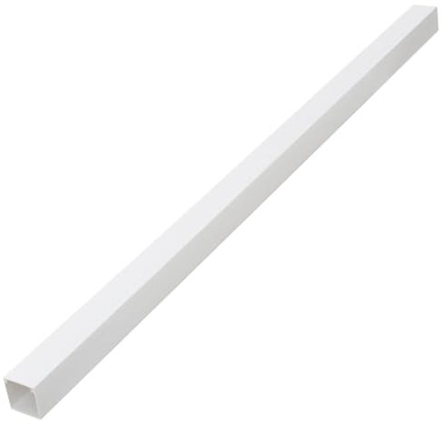 Homgoday Kabelkanal 100 x 40 mm 10 m aus PVC, Dekor für Innenmöbel für Wohnzimmer, Büro, Schlafzimmer