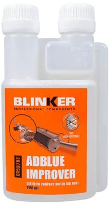 Blinker - AdBlue Improver - Tratamiento para Sistema SCR - Elimina Cristalización y Obstrucciones - Mejora el Rendimiento del AdBlue en Vehículos - Cámara de Dosificación - Envase de 250 ml