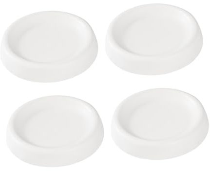 UKCOCO 4piezas Almohadillas Elevadoras Antivibración Lavadora Antideslizantes Para Frigorífico y Muebles