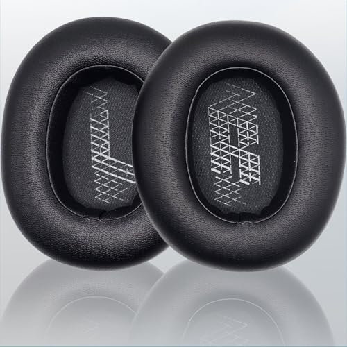 Replacement Ear Pads for JBL E65 (E65BT E65BTNC)/Live 650 (650NC 650BTNC)/Live 660 (660NC 660BTNC)/Duet NC Over-Ear Headphones, Headphones Ear Cushions, Ear Cups Cover Repair Parts.