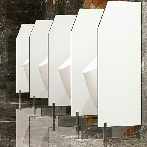 IEOWY Raumteiler Trennwände Dekorative Paneelschirme, Urinal-Sichtschutz-Trennwand, für Sichtschutz-Bildschirm, Panel Urinal-Sichtschutz, Urinal-Bildschirm Toiletten-Trennwand-Schutz