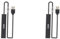 Lot de 2 mini chauffages pour aquarium, tortues, fontaine à eau potable 5 W