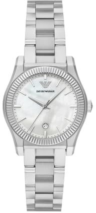 Emporio Armani Women's 32MM Silver-Tone Stainless Steel Watch, AR11723