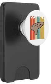 Ocarina Retro PopSockets PopWallet pour MagSafe