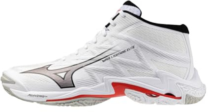 Mizuno Wave Lightning Elite Mid Volleyballschuhe, Obermaterial Reno Woven, ENERZY NXT, Sohle XG, 295 g