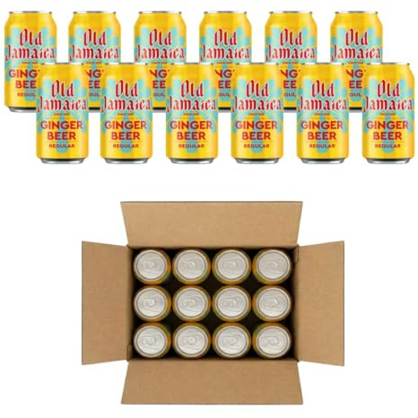 Ginger Beer Soft Drink 330ml – Made with Authentic Natural Root Ginger, Refreshing Crisp Taste, Classic Sparkling Beverage (12x)