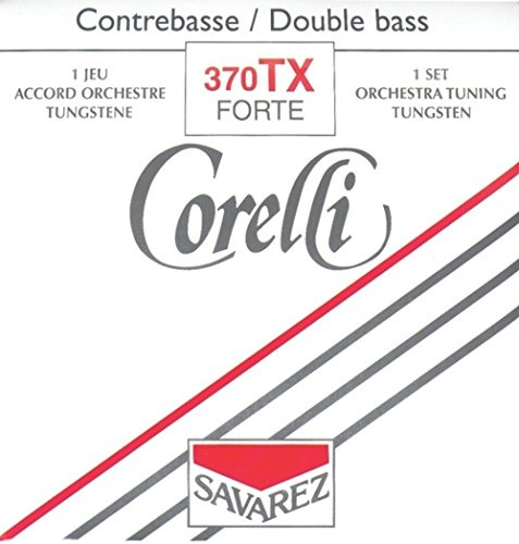 Corelli Kontrabass-Saiten Orchesterstimmung Satz 4-saitig Wolfram Extra stark 370TX