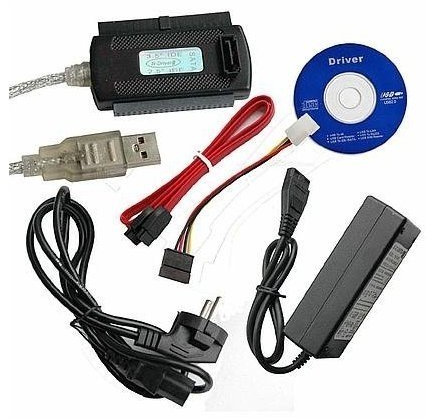 Adapter KABEL USB 2.0 zu IDE & S-ATA für 2,5 3,5 5,5 [Elektronik]