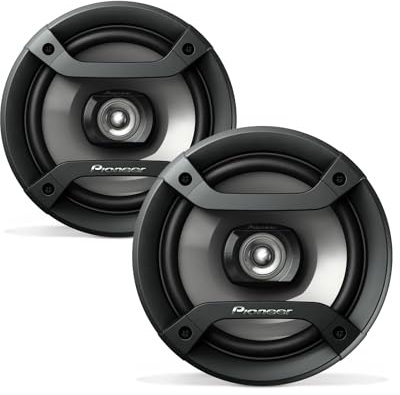 Pioneer TS-F1634R Rond 2-Voies Enceinte de Voiture - Enceintes de Voiture (2-Voies)