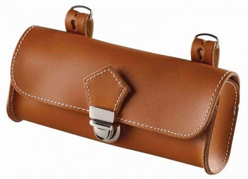 Satteltasche Echt Leder cognac braun