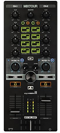 Reloop Mixtour Portable USB All-in-One DJ Controller black