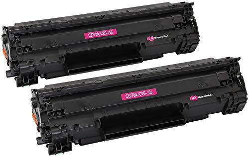 Ink Inspiration 2 Premium Toner für HP Laserjet Pro P1606 P1606DN P1600 P1560 P1566 M1536DNF M1536 MFP & Canon LBP-6200D LBP-6200DW LBP-6230D | kompatibel zu HP CE278A & Canon CRG 726 | 2.100 Seiten