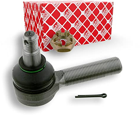 febi bilstein 23887 Drag Link End with castle nut and cotter pin, pack of one