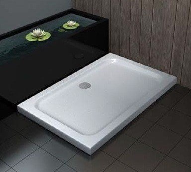 Piatto doccia rettangolare ultra slim h.5 cm acrilico SMIRNE (70x120 cm)