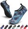 SAGUARO Escarpines Hombre Mujer para Buceo Snorkel Surf Natación Piscina Vela Mares Rocas Río Zapatos para Agua Calzado Playa Zapatillas Deportes Acuáticos (Gris,38/39 EU)