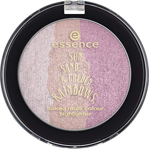 Essence Sun. Sand. & Golden Rainbows. baked multi colour highlighter Nr. 01 dreams are calling Inhalt: 4,5g