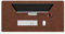 Insun Tapis de Souris en Feutre 2mm D'épaisseur Antidérapant Tapis de Bureau pour Les Jeux et Sous-main Bureau Brun 110x40cm