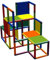 move and stic Baukasten Kletter-Max Lernturm Spielturm Kletterturm Einsteiger Multicolor