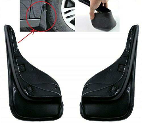 2x Schmutzfänger Schmutzschutz Schwarz Vorne Links+Rechts PUNTO I, II, GRANDE PUNTO