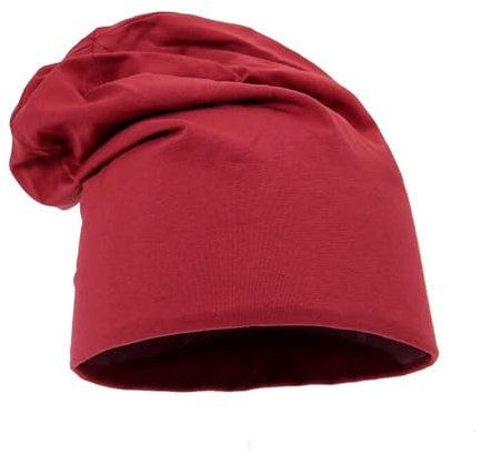 Leoberg Unisex Beanie Mütze Damen Herren - Leichte Kopfbedeckung in Rot-158038