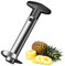 HUTVD Ananasschneider, Ananasschneider Edelstahl - Upgrade Ananasschneider Entkerner Hobel, Ananas Schäler mit Abnehmbarem Griff, Spülmaschinengeeignet, Mehrweg für Küche & Zuhause