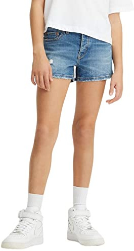 Levi's Mädchen LVG 501 ORIGINAL Shorts 4EH878 Jeans-Shorts, Athens, 16 Years