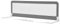 COSTWAY Bettgitter klappbar, 180 x 55 cm Bettschutzgitter mit Sicherheitsgurten & abnehmbarem Bezug, Kinderbettgitter, Rausfallschutz 180° Faltbar Boxspringbett für Baby & Kleinkinder (Grau)
