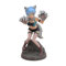 Luxetoys REM Anime Figuren Charakterfiguren mit Grauem Wolf 19cm Modell Statue zur Dekoration