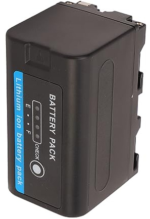 Leistungsstarker 5800-mAh-NP-F770-Akku mit Robustem Gehäuse, Intelligentem Chip und Präziser Leistungsstufe für Camcorder-LED-Videoleuchte
