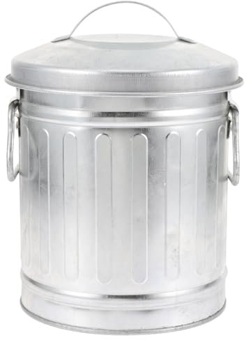 Operitacx 3st Blumeneimer Aus Zinn Feuerkorb Eimer Behälter Für Holzpellets Kleiner Metalleimer Auto-mülleimer Desktop-papierkorb Bleistifthalter Kamineimer Eisen Utility-eimer Zähler Büro