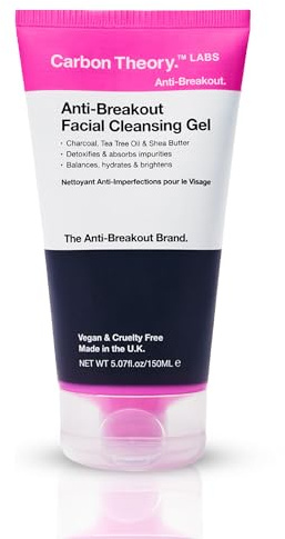 Charcoal Vitamin C & Caffeine Cleansing Gel (Pink)