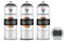 Veronite 3 x Spray Paint 400ml - Anthracite Grey for Metal, Plastic, Wood, Fabric, Glass & Furniture - Ultra Adhesion/Coverage - RAL 7016