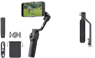 Stabilizzatore cardanico DJI Osmo Mobile 6 per smartphone e maniglia per valigetta RS