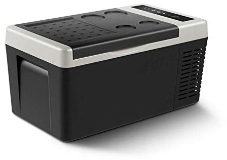 KOHARA Frigo per Auto Congelatore da Campeggio Frigo per compressore per Auto da 18 Litri per Frigorifero da Pesca da Viaggio Domestico 12V/24V 45W per SUV