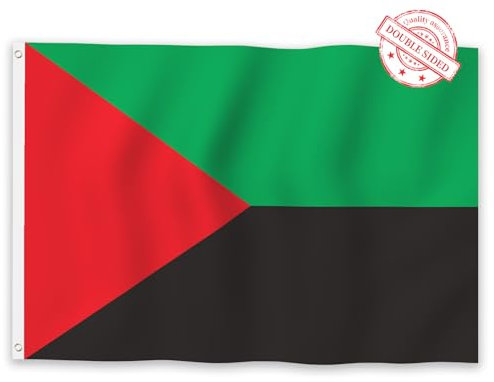 Aoihrraan Martinique Drapeau 150x250cm Double Face Martinique Drapeau Indépendant Bannière Pour La Célébration En Plein Air Maison Jardin Porche Parti Décoration Drapeau Avec 2 Oeillets Solides