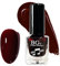 Red Nail Polish, Burgundy Dark Red Nail Varnish, Matte Quick Dry Long Lasting Nail Polish, Cherry Red Holographic Autumn Christmas Nail Varnish for Women DIY Nail Art Manicure