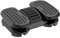 Repose-Pieds Ergonomique Ajustable avec Massage et Pédales Mobiles - Inclinaison Réglable +17°/-17°, Rouleaux de Massage Intégrés, Antidérapant, Confort pour Bureau et Télétravail - Noir