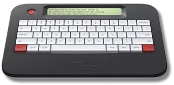 Freewrite Alpha | Distraction-Free Word Processor | Portable Digital Typewriter with Backlit LCD Display, Long Battery Life & Wi-Fi Backup for Writers | E-Typewriter w/Full-Size Mechanical Keyboard