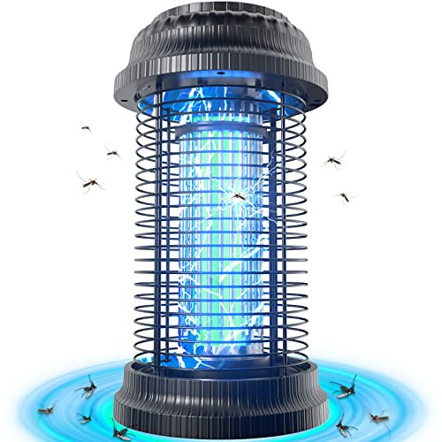 PALONE Lampada Antizanzare Elettrica, 4500V 20W UV Zanzariera Elettrica, Impermeabile IPX4, Non Tossico ed Ecologico per Giardino Interno Esterno