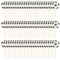 72pcs Soccer Cupcake Toppers, Football Cupcake Toppers Toothpicks Disposable Sports Picks for Sports Theme Birthday Party Decorations, 4.3x1.4 Inch