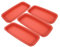 UPKOCH 4 Piezas Bandeja para macetas a Prueba de Fugas Platos de Jardinera bandejas de Plantas para macetas rectangulares Bandejas de plástico para Plantas Bandejas para Plantas páginas