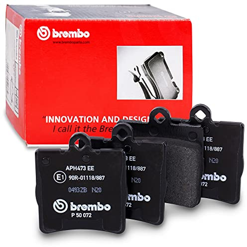 Brembo P50072 Rear Disc Brake Pad - Set of 4