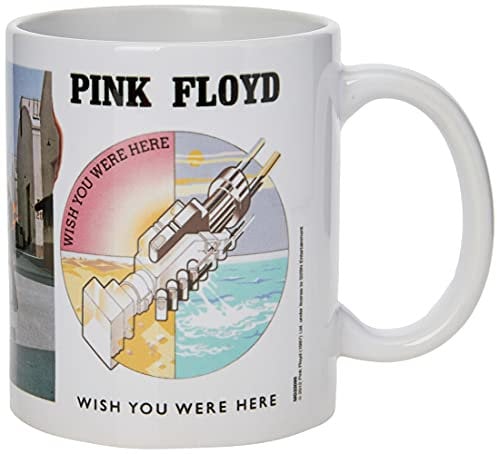 Pink Floyd Wish You Were Here Unisex Tasse Standard Keramik Band-Merch, Bands, Musik, 1 Stück (1er Pack)