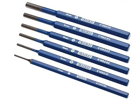 Britool E418226B Drift Punch Set, 1.5cm x 3.1cm x 0.8cm, 6 Pcs