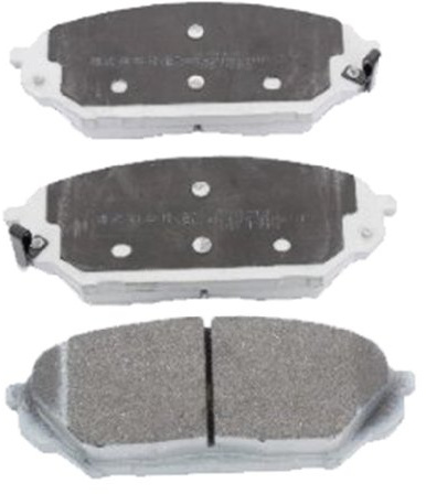 JAPANPARTS PA-H19AF Bremsbelagsatz Bremsbeläge Vorne Kompatibel mit HYUNDAI ix55