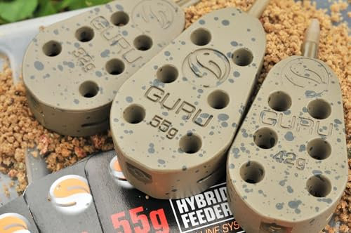Guru Hybrid Inline Anleger – Mini klein Medium oder Large, ghfm1, 24g Mini