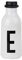 Design Letters Persönliche Trinkflasche Weiß (E) | BPA-Frei | 500 ml | Tritan Wasserflasche im Nordisches Design | Auslaufsicher | Spülmaschinengeeignet | erhältlich von A-Z