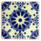 Mexikanischen handgemachten Talavera, 10.5cm Fliesen - Eine Packung von 10